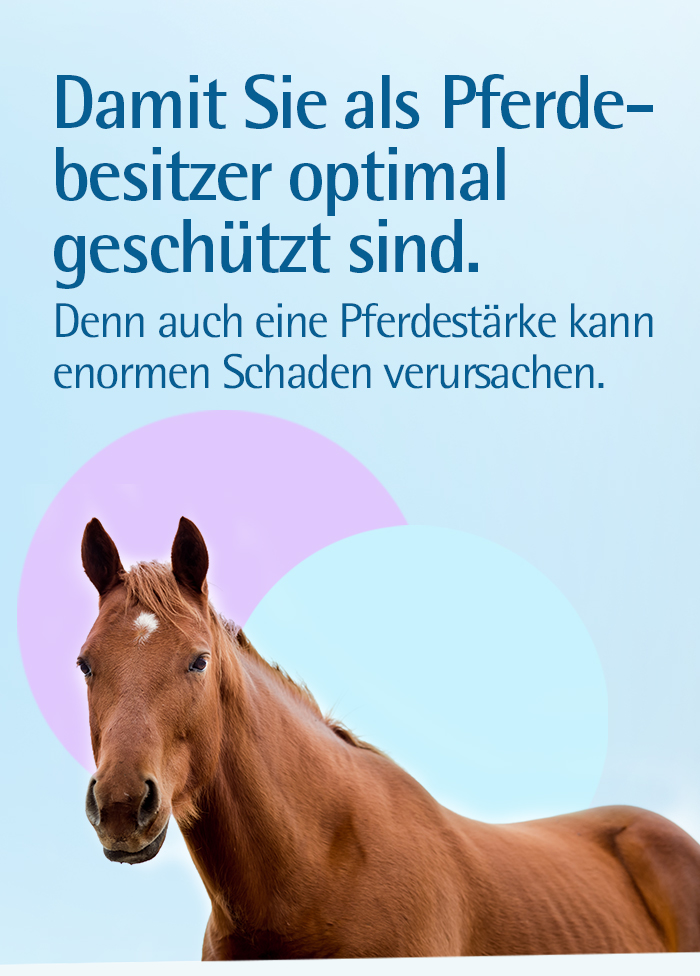 mobiler Header Versicherung für Ihr Pferd